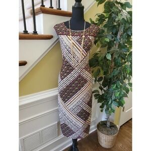 CATO Sleeveless Sheath Dress Size L